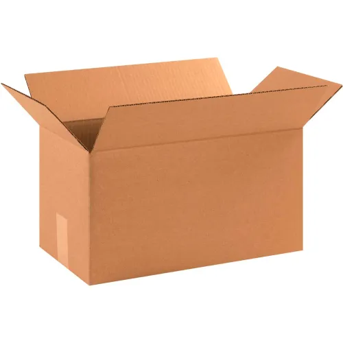 Global Industrial™ Long Cardboard Corrugated Boxes, 17"L x 9"W x 9"H, Kraft - Pkg Qty 25