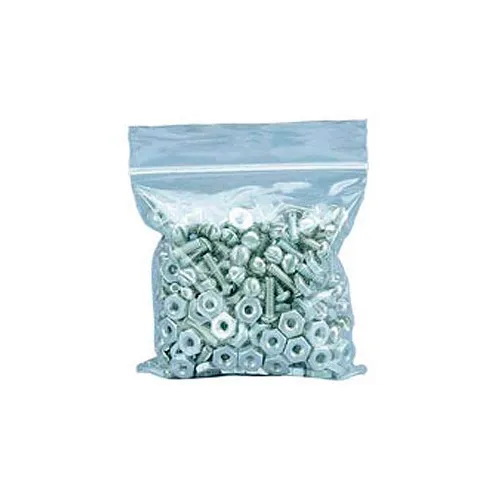 Global Industrial™ Reclosable Poly Bags, 18"W x 24"L, 2 Mil, Clear, 500/Pack