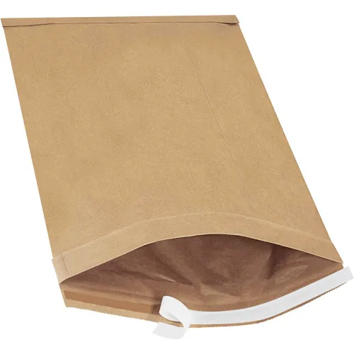 Global Industrial™ Self Seal Padded Mailers, #6, 12-1/2"W x 19"L, Kraft, 25/Pack