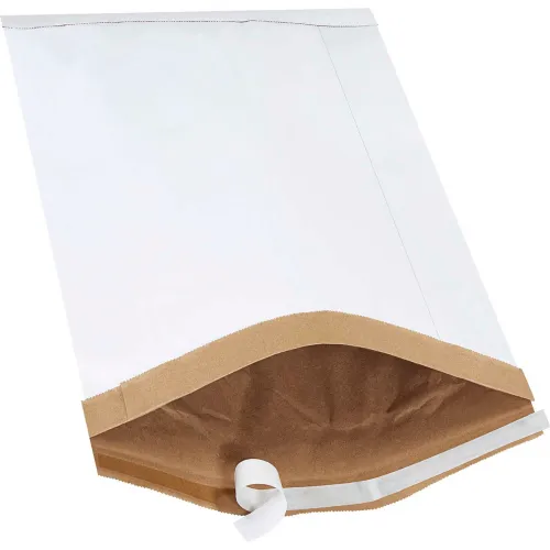 Global Industrial™ Self Seal Padded Mailers, #7, 14-1/4"W x 20"L, White, 50/Pack