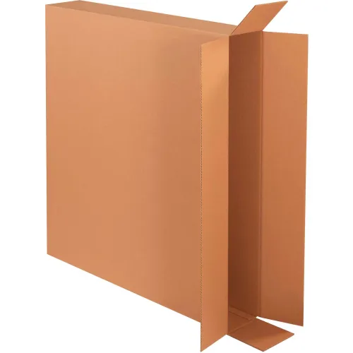 Global Industrial™ Side Loading Cardboard Corrugated Boxes, 40"L x 6"W x 36"H, Kraft - Pkg Qty 20