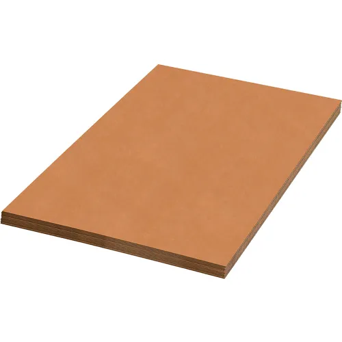 Global Industrial™ Single Wall Corrugated Sheets, 40"L x 30"W, Kraft - Pkg Qty 5