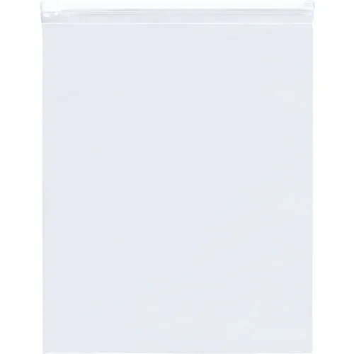 Global Industrial™ Slider Zip Reclosable Poly Bags, 6"W x 6"L, 3 Mil, Clear, Pack of 100