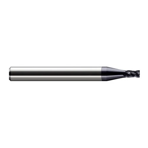 Harvey Tool 14080-C3 | 0.080" Diameter x 1/8" Shank x 0.120" LOC x 1.500" OAL 4 Flute AlTiN Coated Carbide Square End Mill