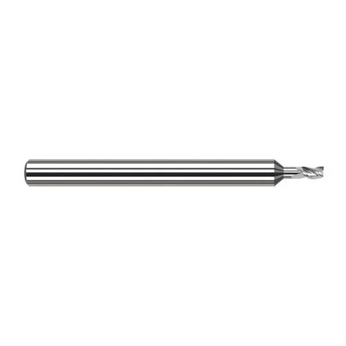 Harvey Tool 47890 | 0.090" Diameter x 1/8" Shank x 0.135" LOC x 2.500" OAL 3 Flute Uncoated Carbide Square End Mill