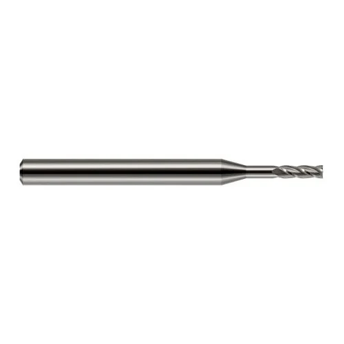 Harvey Tool 76478 | 5/64" Diameter x 1/8" Shank x 15/64" LOC x 1-1/2" OAL 4FL Uncoated Carbide Square End Mill