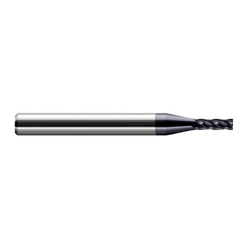 Harvey Tool 836320-C3 | 0.50mm Diameter x 1/8" Shank x 0.060" LOC x 1-1/2" OAL 3 Flute AlTiN Coated Carbide Square End Mill