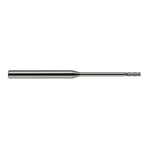 Harvey Tool 838631 | 1/32" Diameter x 1/8" Shank x 3/32" LOC x 1-1/2" OAL 4FL Uncoated Carbide Square End Mill