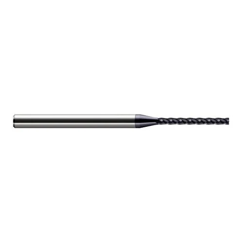 Harvey Tool 870562-C3 | 1/16" Diameter x 1/8" Shank x 5/8" LOC x 2-1/2" OAL 0.0050" Radius AlTiN Coated Carbide Corner Radius End Mill