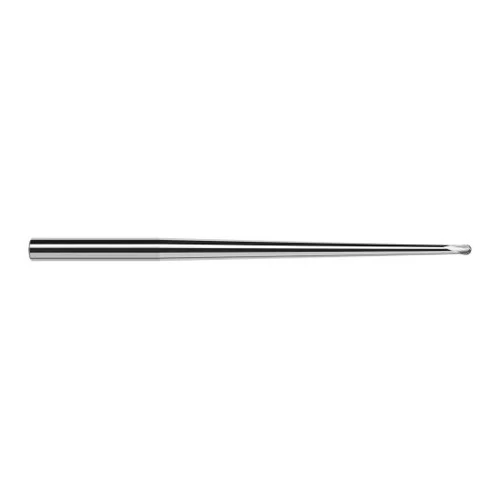 Harvey Tool 925056 | 1/16" Diameter x 3/16" Shank x 0.0500" LOC x 2-1/2" OAL 2FL Uncoated Carbide Ball End Mill