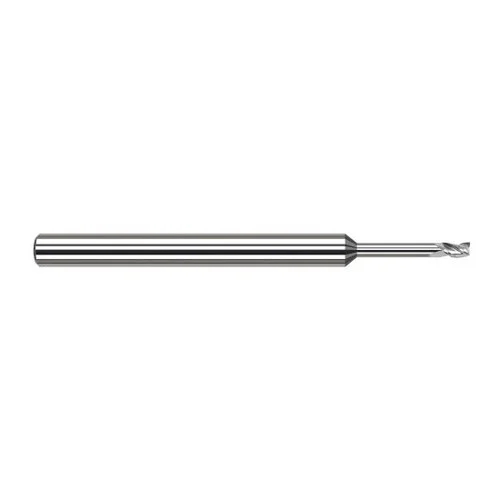 Harvey Tool 934916 | 1/4" Diameter x 1/4" Shank x 3/8" LOC x 4" OAL 3FL Uncoated Carbide Square End Mill