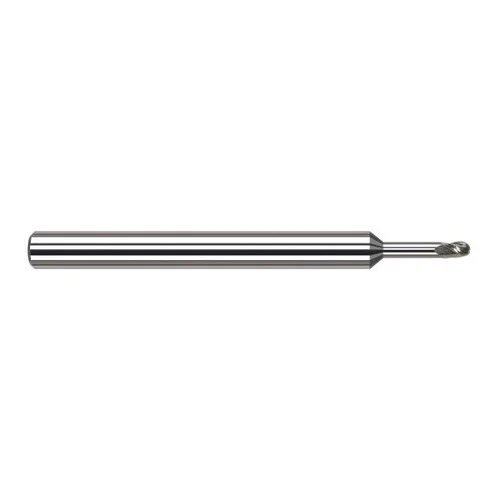 Harvey Tool 947047 | 3/64" Diameter x 1/8" Shank x 0.0700" LOC x 2-1/2" OAL 3FL Uncoated Carbide Ball End Mill