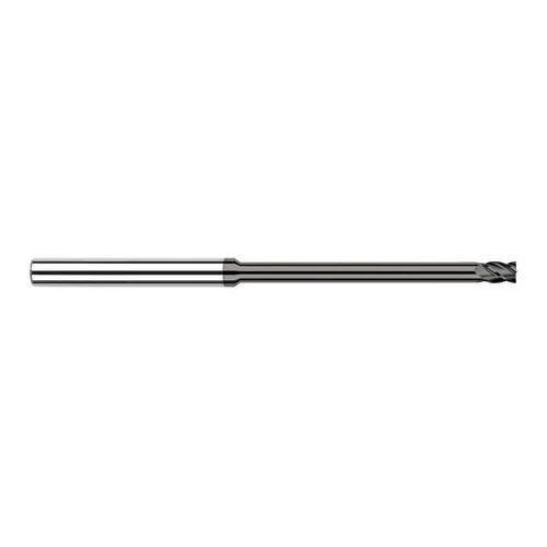 Harvey Tool 974708 | 1/8" Diameter x 1/8" Shank x 3/16" LOC x 3" OAL 4FL CVD Diamond Coated Carbide Single End Mill for Diamond Tooling