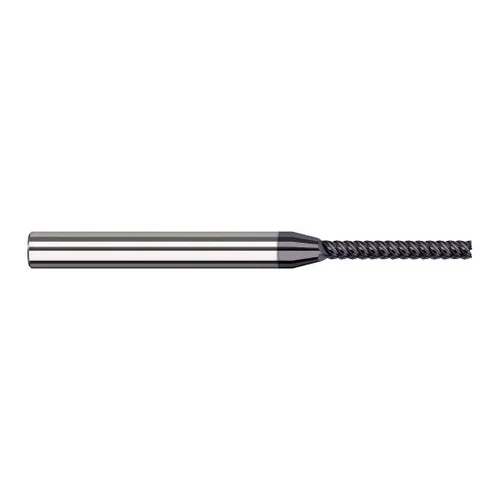 Harvey Tool 981731-C6 | 1.400mm Diameter x 4.000mm Shank x 11.000mm LOC x 50.000mm OAL 5FL AlTiN Nano Coated Carbide Single End Mill