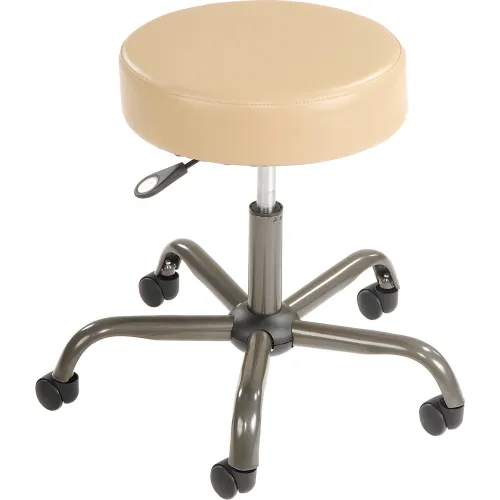 Interion® Antimicrobial Medical Stool - Vinyl - Beige