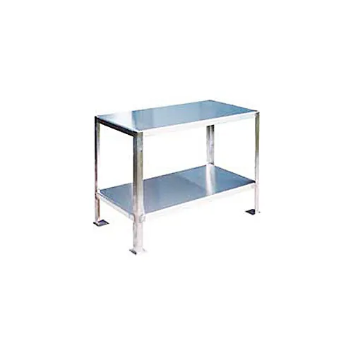 Jamco Machine Stand W/ Angled Leg, 16 Ga 430 Stainless Steel Top, 36"W x 24"D