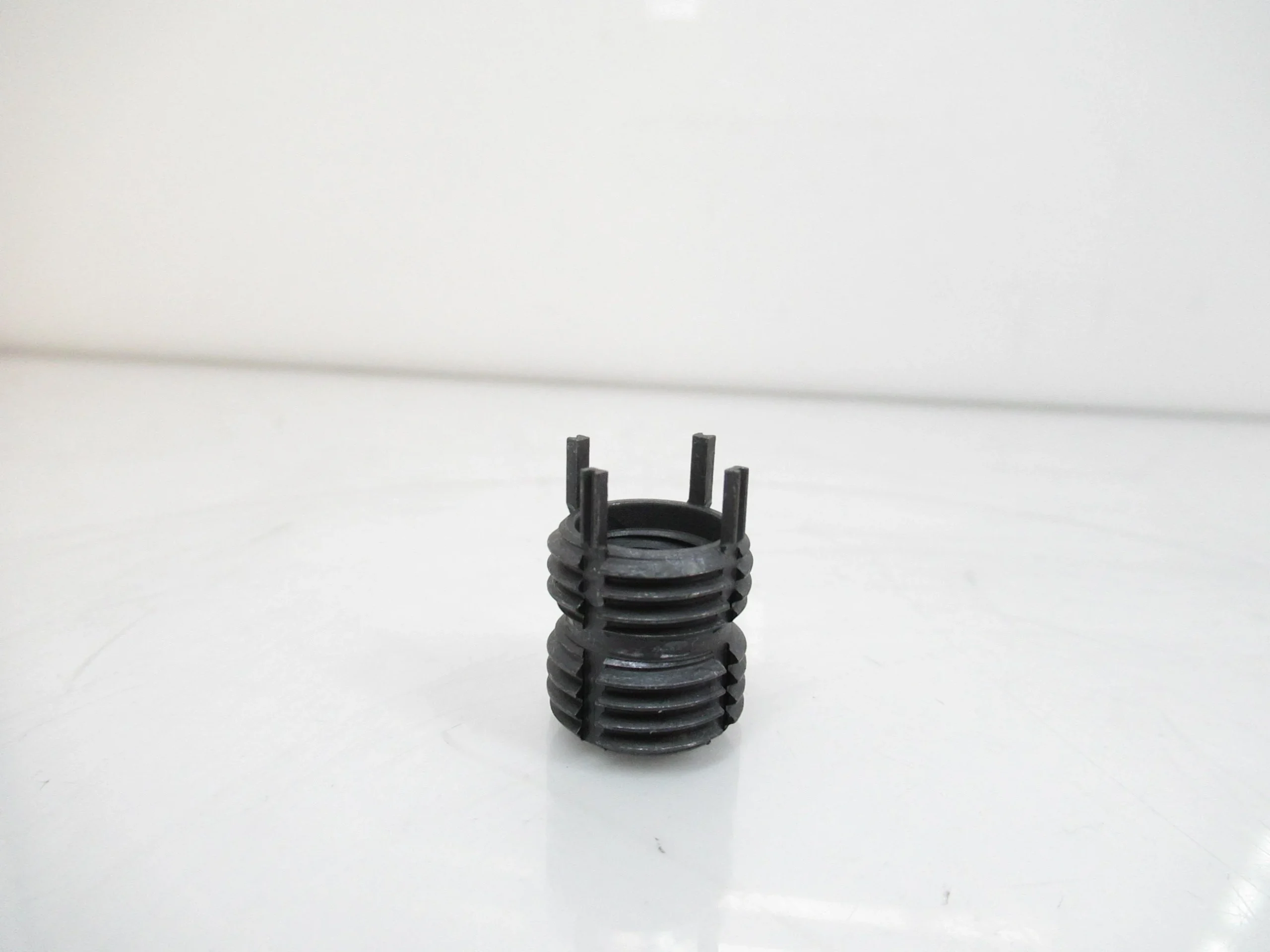 Key-Locking Inserts, M10 X 1.5MM Thread Size, Black-Phosphate Steel