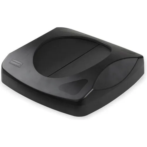 Lid for 23 Gallon Square Rubbermaid Waste Receptacle - Black