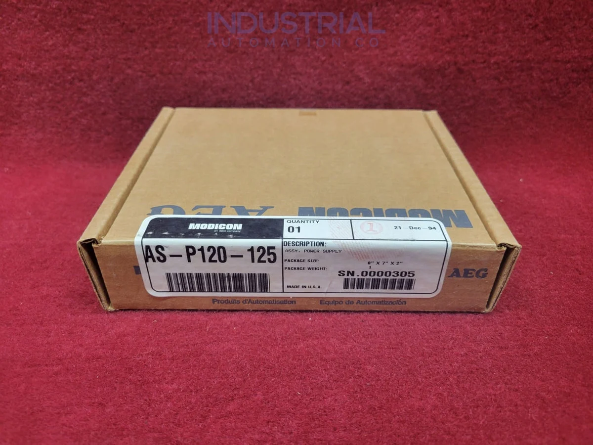 Modicon AS-P120-125