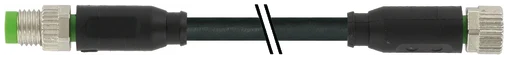 MurrElektronik 7000-88011-6310060 M8 Male 0° / M8 Female 0° Cable