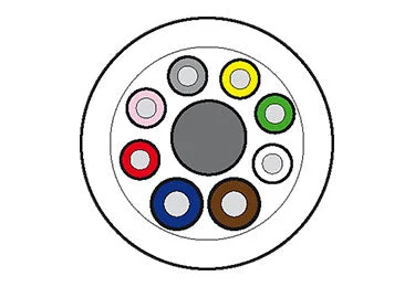 Murrelektronik M8 Distribution Systems: Distribution Cable - 8000-00000-3505000