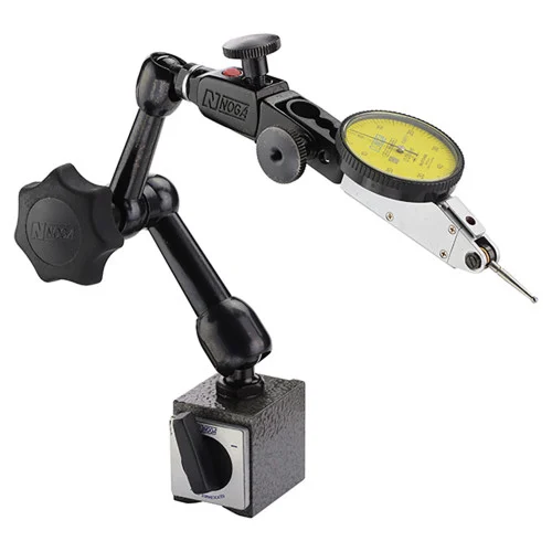 Noga NF6150 | Combo NF61003 Magnetic Base 70lb Hold & Metric Test Indicator Set