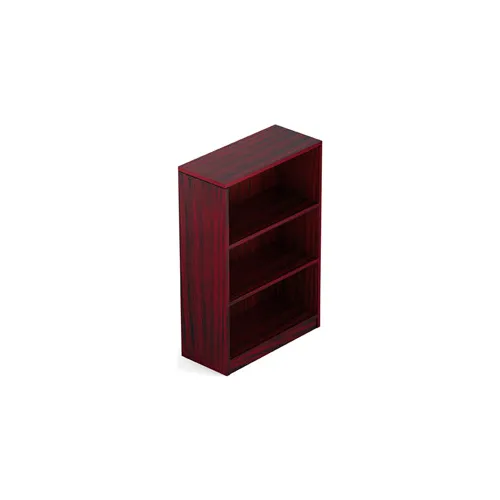 Offices To Go™ 2 Shelf Bookcase in Mahogany - Executive Modular Furniture