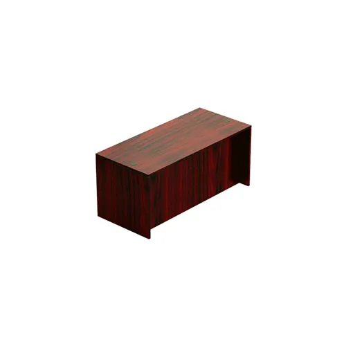 Offices To Go™ Desk Shell - 66" x 30" - Mahogany