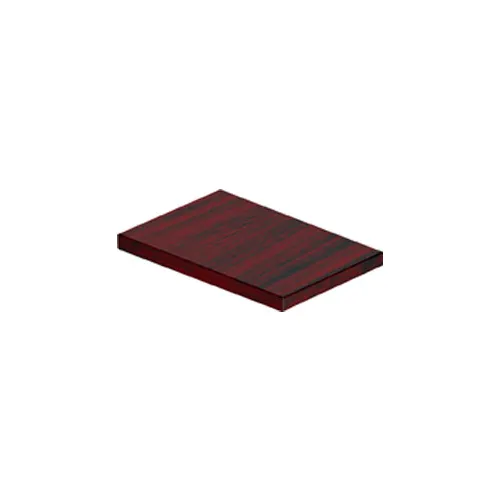 Offices To Go™ Pedestal Top in Mahogany - Executive Modular Furniture