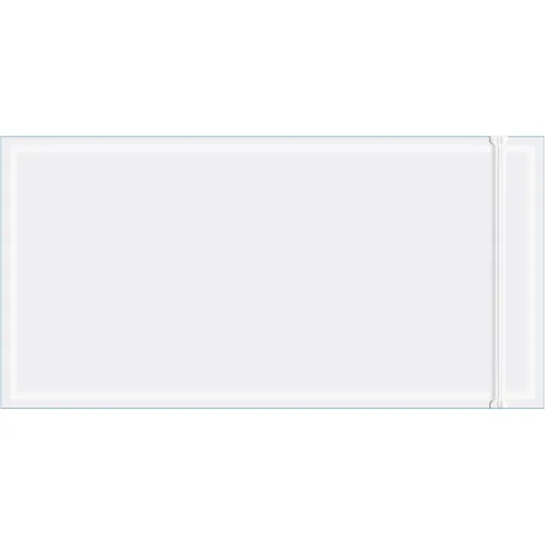 Resealable Document Envelopes, 10"L x 5"W, Clear, 1000/Pack