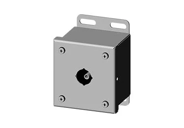 Saginaw PBGX: Pushbutton Enclosure for 22.5mm Pushbuttons - SCE-1PBGX