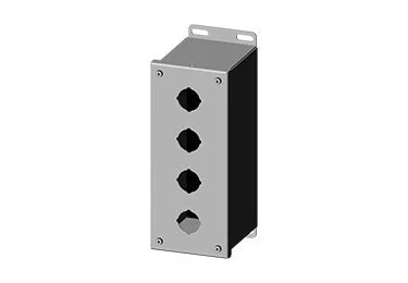Saginaw PBX: Pushbutton Enclosure Extra Deep 30.5mm - SCE-4PBX