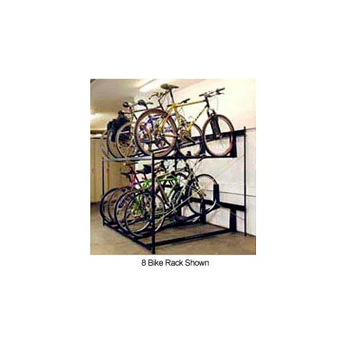 Saris® Non-Lockable Two Tier 6 Bike Storage Rack