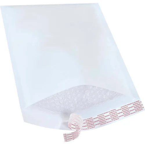 Self Seal Bubble Mailers, #3, 8-1/2"W x 14-1/2"L, White, 100/Pack