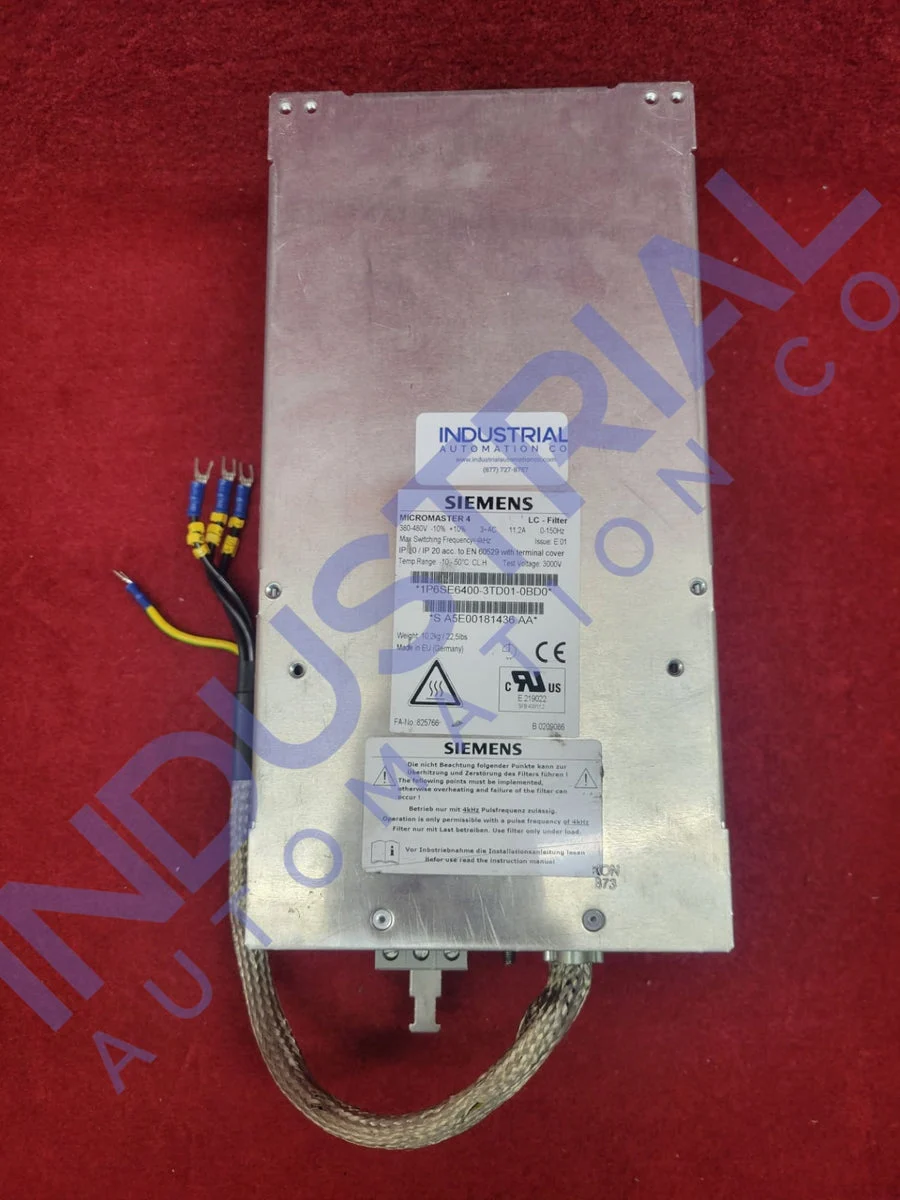 Siemens 6SE6400-3TD01-0BD0