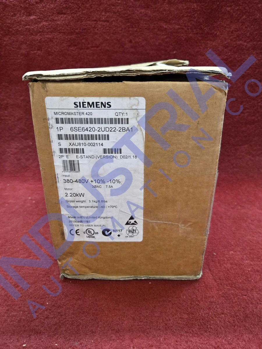 Siemens 6SE6420-2UD22-2BA1