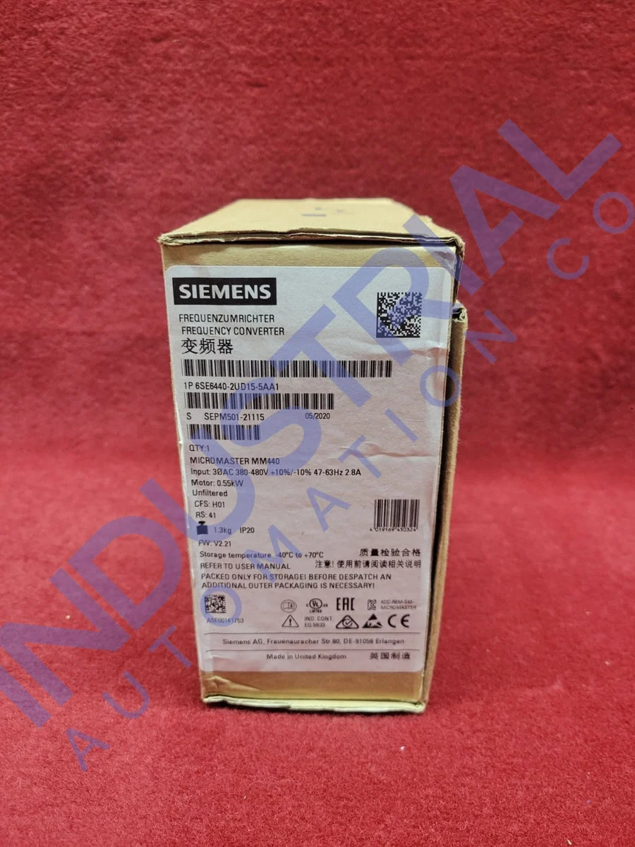 Siemens 6SE6440-2UD15-5AA1