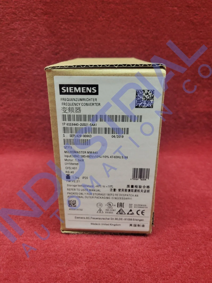 Siemens 6SE6440-2UD21-5AA1