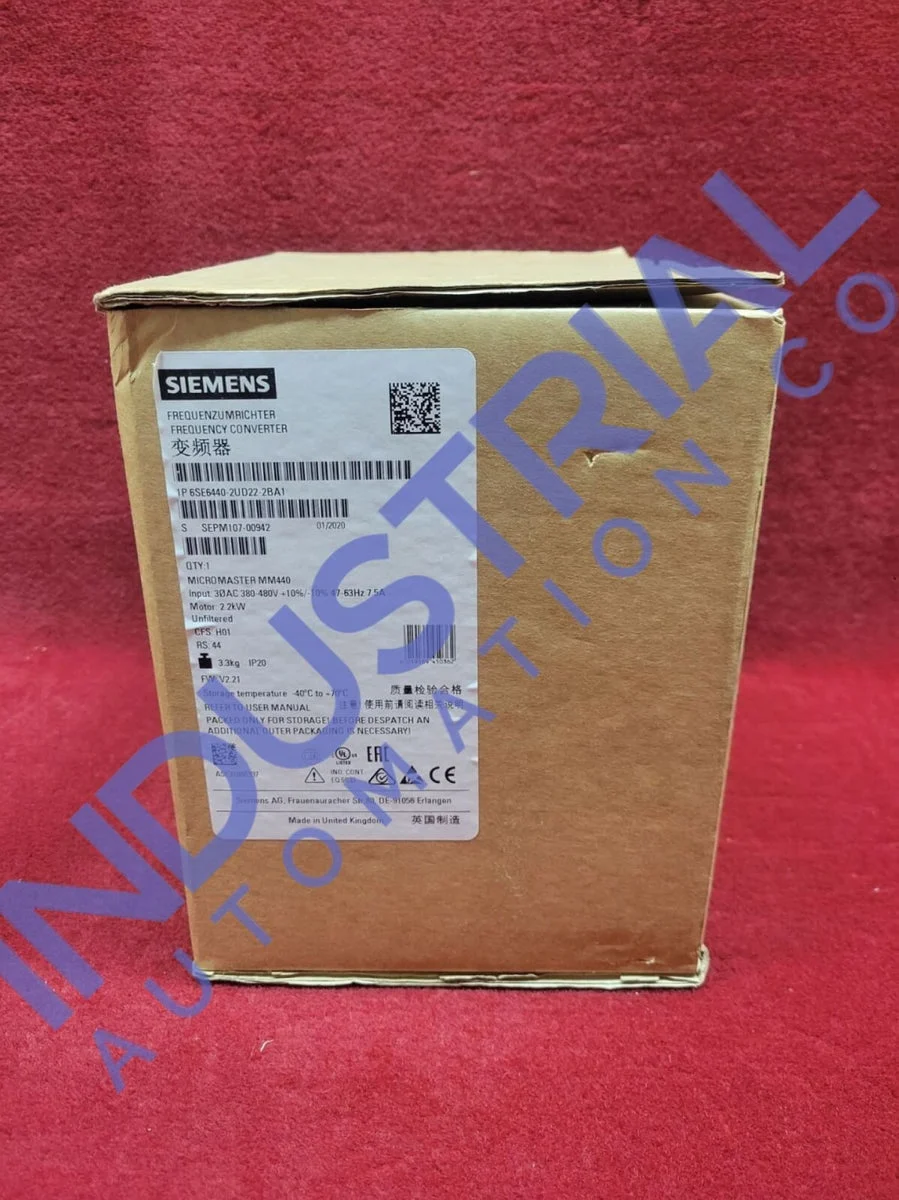 Siemens 6SE6440-2UD22-2BA1