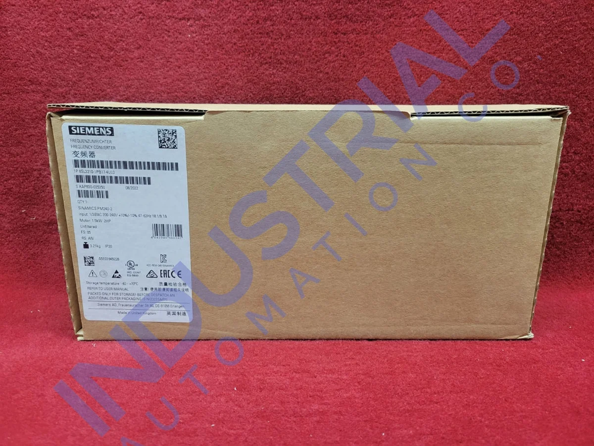 Siemens 6SL3210-1PB17-4UL0
