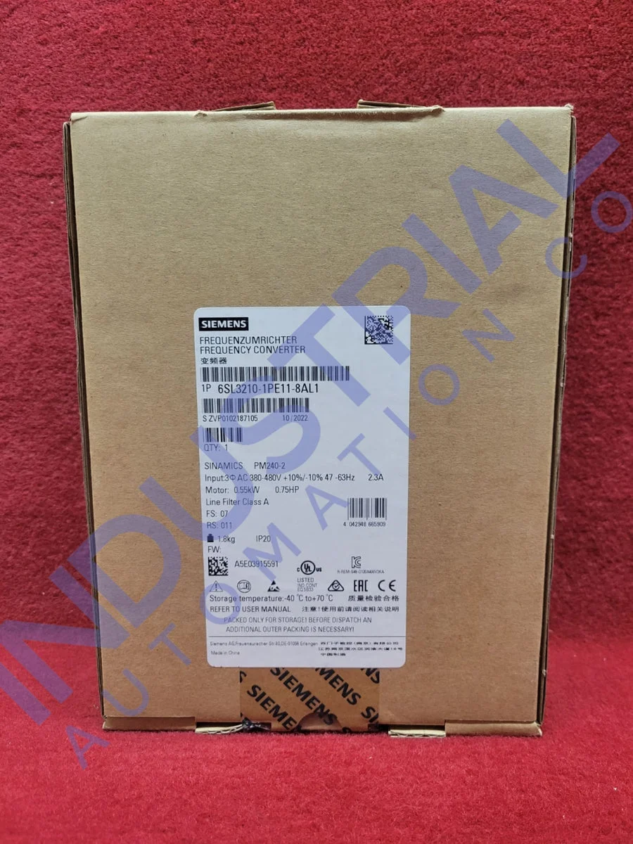 Siemens 6SL3210-1PE11-8AL1