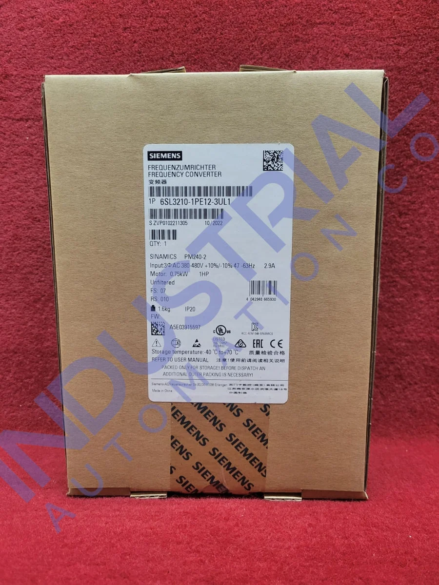 Siemens 6SL3210-1PE12-3UL1