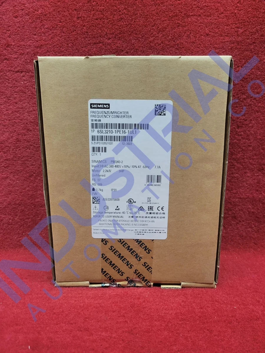 Siemens 6SL3210-1PE16-1UL1