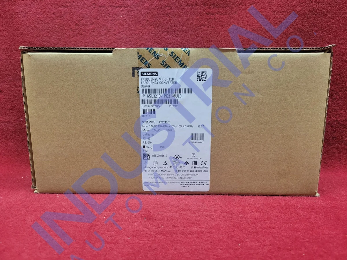 Siemens 6SL3210-1PE21-8UL0