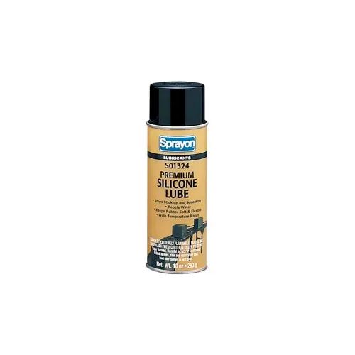 Sprayon LU1324 High-Performance Silicone Lubricant, 10 oz. Aerosol Can - SC1324000 - Pkg Qty 12