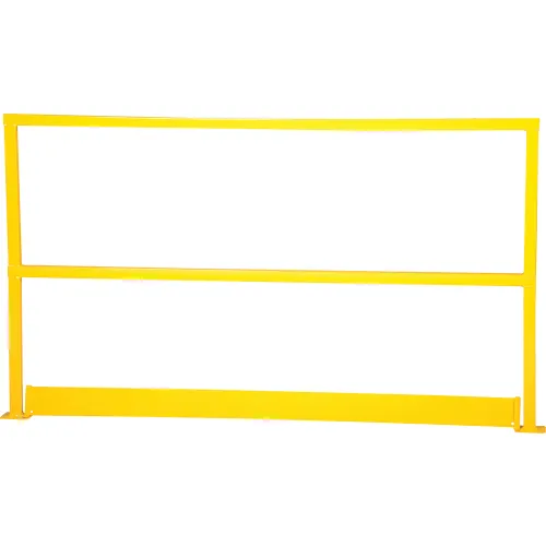 Square Steel Guard Rail With Toeboard 41-5/8"H X 74-1/2"L