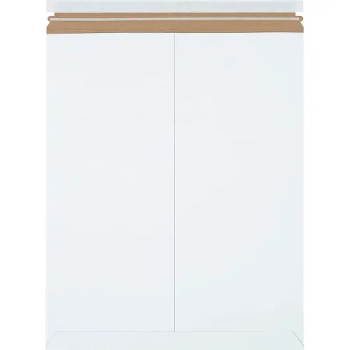 Stayflats Plus® Self-Seal Mailers, #11, 18"W x 24"L, White, 50/Pack
