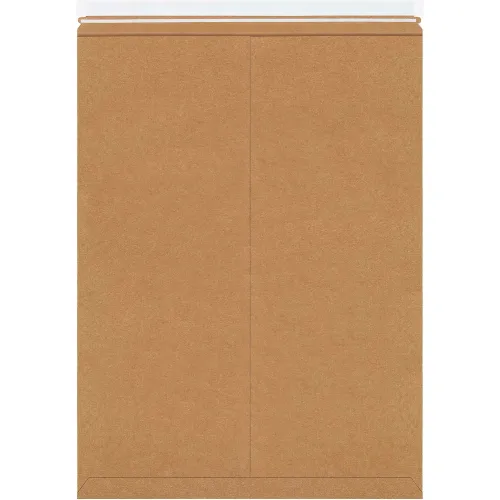 Stayflats Plus® Self-Seal Mailers, 20"W x 27"L, Kraft, 50/Pack