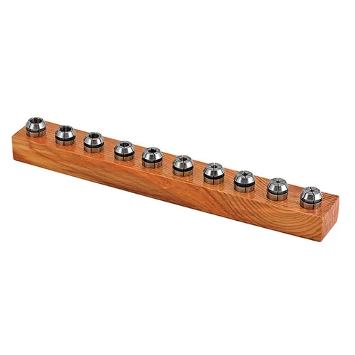 Techniks 04545MS | 3.00mm - 16.00mm Shank x 1.00mm Increment ER25 Bearing steel Collet Set - 14pcs