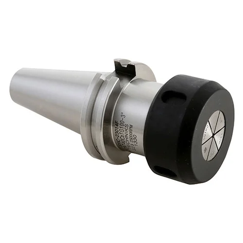 Techniks 23034 | CAT50 Taper x 3.875" Shank x 6" Length TG100 Steel Collet Chuck